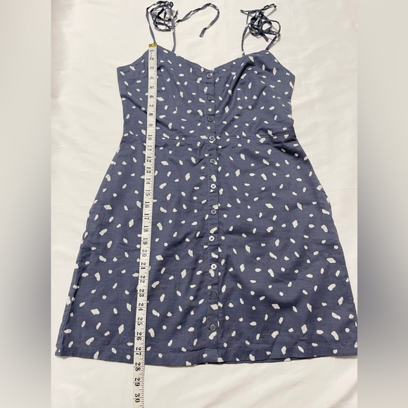 Abercrombie & Fitch Tie Strap Mini Dress - Picture 9 of 11